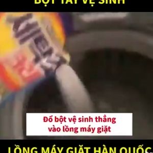 Bột tẩy vệ sinh lồng máy giặt cao cấp 450gram