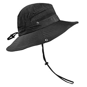 Waterproof Women Lightweight Sun Hat Quick Dry Fishing Hat with Protection Wide Brim Bucket Hat