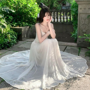 CHANGTONG | Slim Fit Lace Summer Dress