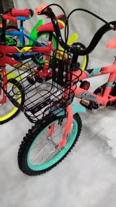 Bicycle BMX 16 CS-DRIVE Kids Bike With Basket And Mudguard