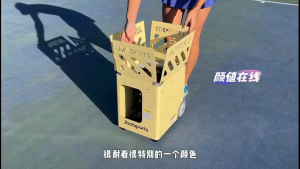 Jbotsports JT-M5 smart tennis ball machine Trainer Spare training automatic serving tennis app Remote control 网球发球机 for Indoor and outdoor