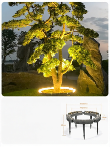 YUANMUXUAN | Solar Waterproof Landscape Tree Light