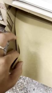 110 แกรม กระดาษห่อพัสดุ กระดาษน้ำตาล 90x120 แพ็ค 3 แผ่น: KKNT