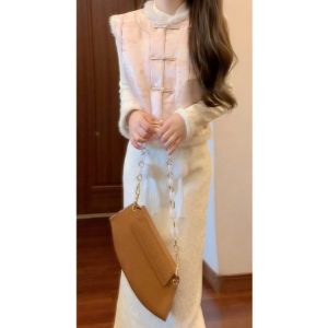 CHANGTONG | Warming and Elegant Chinese Style Qipao Dress Set