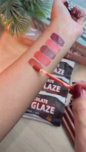 5pcs lipstik matte coklat lipglos - Lipstik Matte Anti Air Tahan Lama Yang Tidak Luntur Set Lipstick Velvet Matte Tidak Menempel Ke Piala.