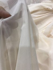 vải thun luới dai màu hồng da dày vừa _( khổ 1m6) co dãn 4 chiều mềm rũ may đầm váy áo thiết kế phối kiểu vv