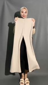 Big Sale Celana Fit & Flare Pants Cutbray Scuba pinggang Highwaist Strech Melar Kulot Cutbray Semi Cutbray Wanita