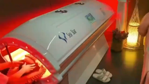 Body Whitening SPA Machine Red Light Pulse LED Body Whitening Bed Light Treatment Bed美白舱