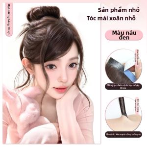 QIAOYIDUO | Mái Tóc Che Khuyết Điểm Thiên Nhiên Mảnh Dán Không Lộ 1 Miếng