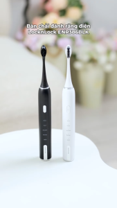 Bàn Chải Đánh Răng Điện LocknLock ENR386 – Bàn Chải Điện Sonic Làm Sạch Răng Chống Nước Sạc USB