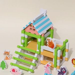 Building Block Toys DIY Early Educational Model Bricks Toy 3D Puzzles Mainan Kid Kanak Mainan Budak