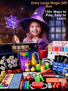 BABYSHOME | Magic Set with Performance Props and Playing Cards 6 Pieces