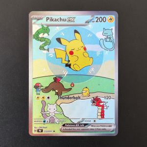 Funism | Self Made Version English Blue Bubble Serie Umbreon Victini Gengar Dragonite Game Collection Fan Art Card Toy