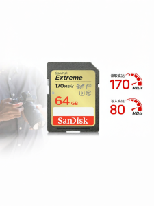 Sandisk | 4K High Speed Camera SD Card 64GB