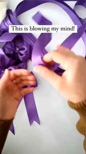 4cm Satin Ribbon Roll Christmas Decoration Ribbons Roll Flower Making DIY Birthday 22M/Roll