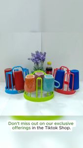 BUY 1 TAKE 1 6IN1 Plastic Glass Holder CYK6023 baso holder