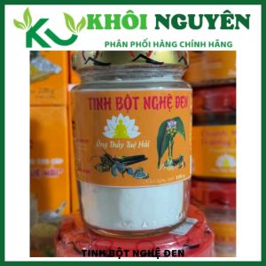Tinh bột nghệ đen nguyên chất Quy Nguyên hũ 100g - chùa Long Hương