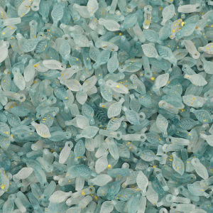 10x5mm 300pcs Multi-color Mini Small Tree Leaf Acrylic Loose Beads For Jewelry Making Diy Handmade Necklace Bracelet Accessories