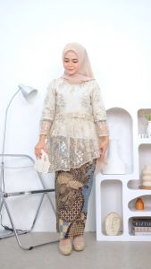 SETELAN WANITA BROKAT RAPUNZEL UNTUK BB 49 SAMPAI 68 KG ALL REAL PICT