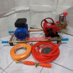 Steam Listrik Dinamo Cuci Motor Mobil Siap Pakai