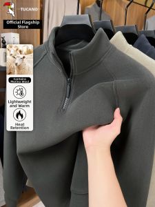 TUCANO | Long Sleeve Warm Thick Half-zip Hoodie