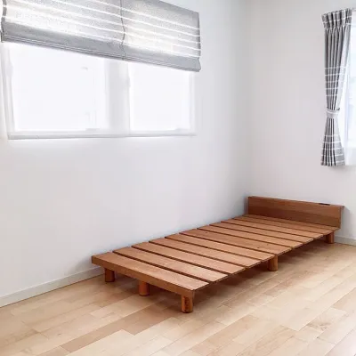Divan lesehan 200x80 cm dengan rangka kayu