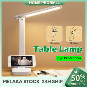 Foldable LED Touch Dimming Desk Lamp USB Charging Reading Eye Protection Table Lamp Learning Home Lighting Lampu Meja for Reading Working Studying 台灯