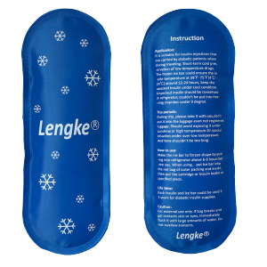 Portable Insulin Cooling Bag Bio-Gel Ice Pack Refrigeration Cold Storage Agent Travel Camping Hiking Outdoor Activities Ice Pack
