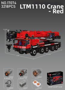 Mould King | High Difficulty Electric Remote Control Construction Machinery Assembled Building Blocks Model