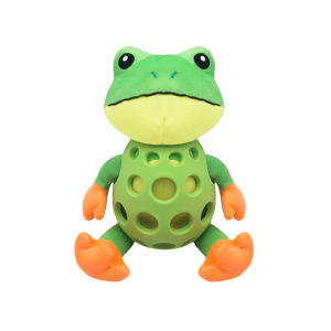 Dog pet plush frog toy interactive sound anti-demolition home large and small dog boredom companion toy