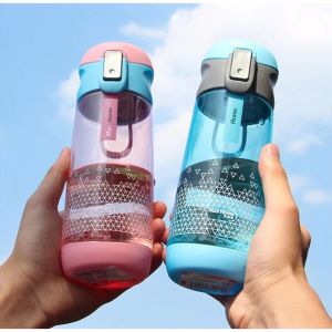 Xinixin Beautiful Home Mens & Womens Plastic Handy Cup Fitness Sports Water Cup Portable Press Pot Student Cup 750ML