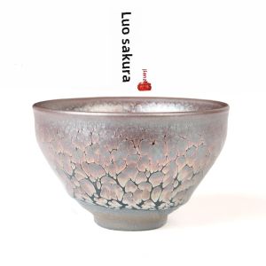 Jiayang Building Cup Owner Cup Iron Bowl Color Gold Relief Oil Drop Bowl Tea Drinking Single Cup Large Size Bowl
