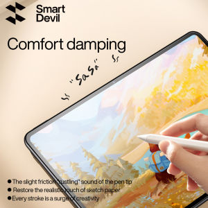 SmartDevil กระดาษเหมือนปกป้องหน้าจอฟิล์มสำหรับหัวเว่ย MatePad Pro MatePad 11.5S MatePad 11 2023 MatePad Air 11.5นิ้ว10.95นิ้ว10.8นิ้วพิเศษสำหรับประสบการณ์การเขียนภาพวาดที่ดีขึ้น