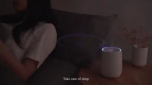 Xiaomi HL เครื่องเพิ่มความชื้น Aromatherapy Diffuser เครื่องพ่นอโรม่าพร้อมไฟ LED ความจุ 120ml ไฟกลางคืน เครื่องพ่นน้ำหอม
