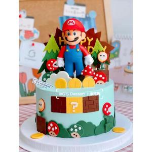 ciiemen | Super Mario Themed Cake Toppers