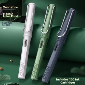 HERO | Student Pen for Elementary Grade 3-6 Beginners With Replaceable Ink Cartridges