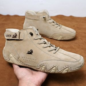 Men's Casual Motorcycle Boots & Winter Waterproof Sneakers: 2023 Fashionable Trends
