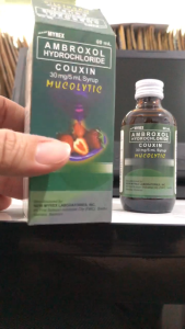 AMBROXOL COUXIN SYRUP 60mL 30mg FDA APPROVED
