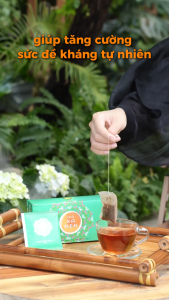 [CHÍNH GỐC] Trà Xạ Đen Hòa Bình Sunbeleaf - Phòng Ngừa Ung Thư Và Hỗ Trợ Điều Trị Xơ Gan Giải Độc Gan - Hộp 20 Gói