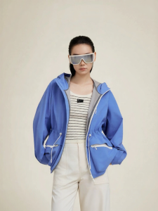 Guvet | Waist Accentuating Slim Fit Water Repellent Premium Mix Match Short Coat