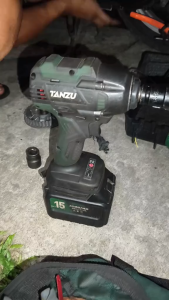 Tanzu MT-21V High Torque Brushless Cordless Impact Wrench Driver Drill Electric Impact Wrench With Storage Tool Case