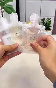 BDO ถุงจัดระเบียบเครื่องสำอางสำหรับเดินทางพร้อมฉลากกันน้ำ