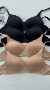 รหัส SBXD97304 Sabina เสื้อชั้นใน รุ่น Perfect Bra ทรงเสื้อในเต็มเต้า ขอบลูกไม้ SBXD