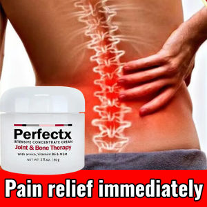 Perfectx Joint And Bone Therapy Cream Pain Relief Cream Treatment Gel For Knee Shoulder And Back 30gNatural Extract muscle Joint Knee Pain Toe Finger Bone Spur PainKiller Treatment Health Natural Extract muscle pain relief 30g