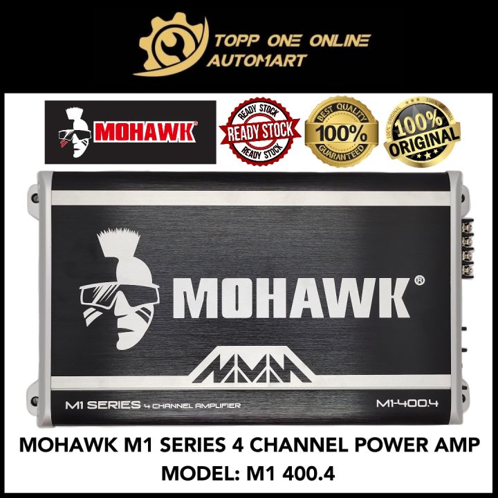MOHAWK M1400.4 SERIES 4 CHANNEL POWER AMPLIFIER Lazada
