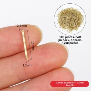 TEKANAI | Small Thin Wall Nails for Household Brick and Concrete Fixing Flat Head Straight Design
