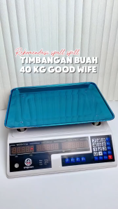 Timbangan Buah Digital 40 Kg Takaran Presisi & Akurat Digital Computing Scale Double Display