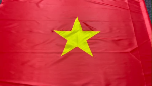 Cờ Tổ Quốc Đủ Kích Thước Vải Phi Bóng Loại 1