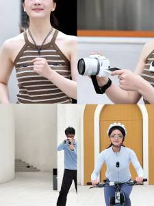 JJC | JJC Chest Neck Strap for Insta360 Go Ultra Accessories POV Vlog Live Streaming Magnetic Lanyard with Soft Silicone Base