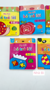 Sách Mẹ Hỏi Bé Trả Lời: Hỏi Đáp Rèn Trí Thông Minh ( lẻ tùy chọn) - Kim Đồng